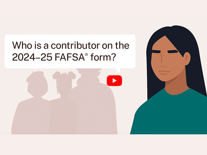 Who is a Contributor on the 24-25 FAFSA form?