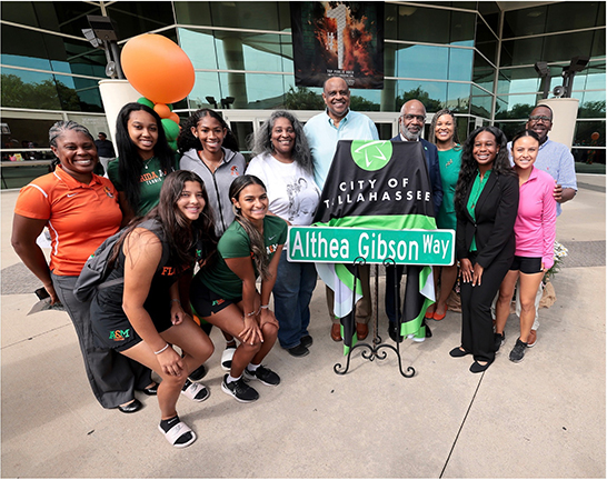 Althea Gibson Way Naming Ceremony