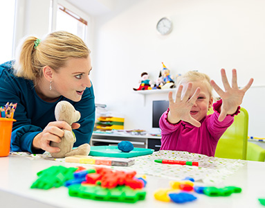 Occupational therapy services are provided within the contexts of activities of daily living, education, work, play, leisure and social participation. 