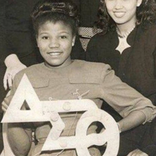 Carrie P. Meek not only thrived as an honors student but also distinguished herself as a star athlete in track and field. During her college years, she became a Delta Sigma Theta sorority member. In 1946, she graduated with a bachelor's degree in biology and physical education.