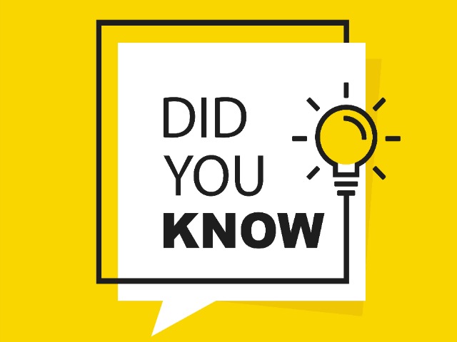 Did you know