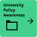 University Policy Awareness