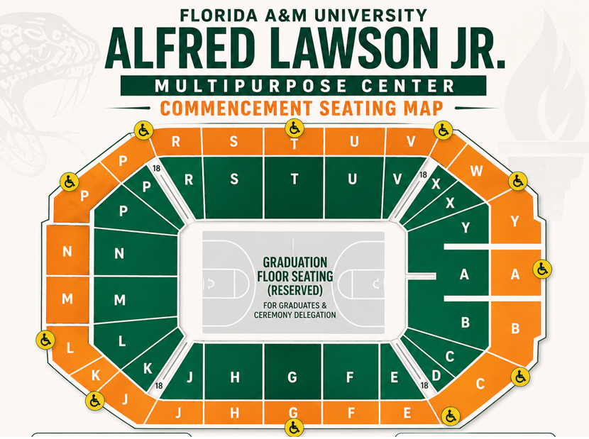lawson center ada seating map and information