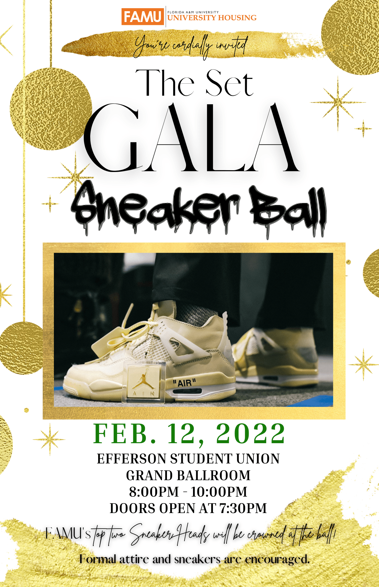 The Set Gala Sneaker Ball Scheduled for February 12