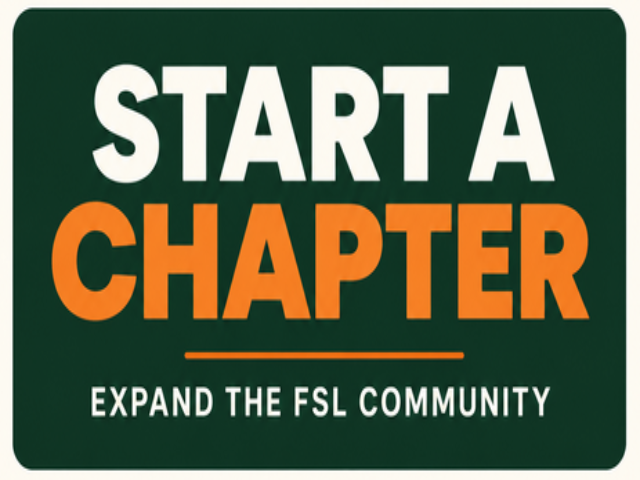 wording of start a chapter